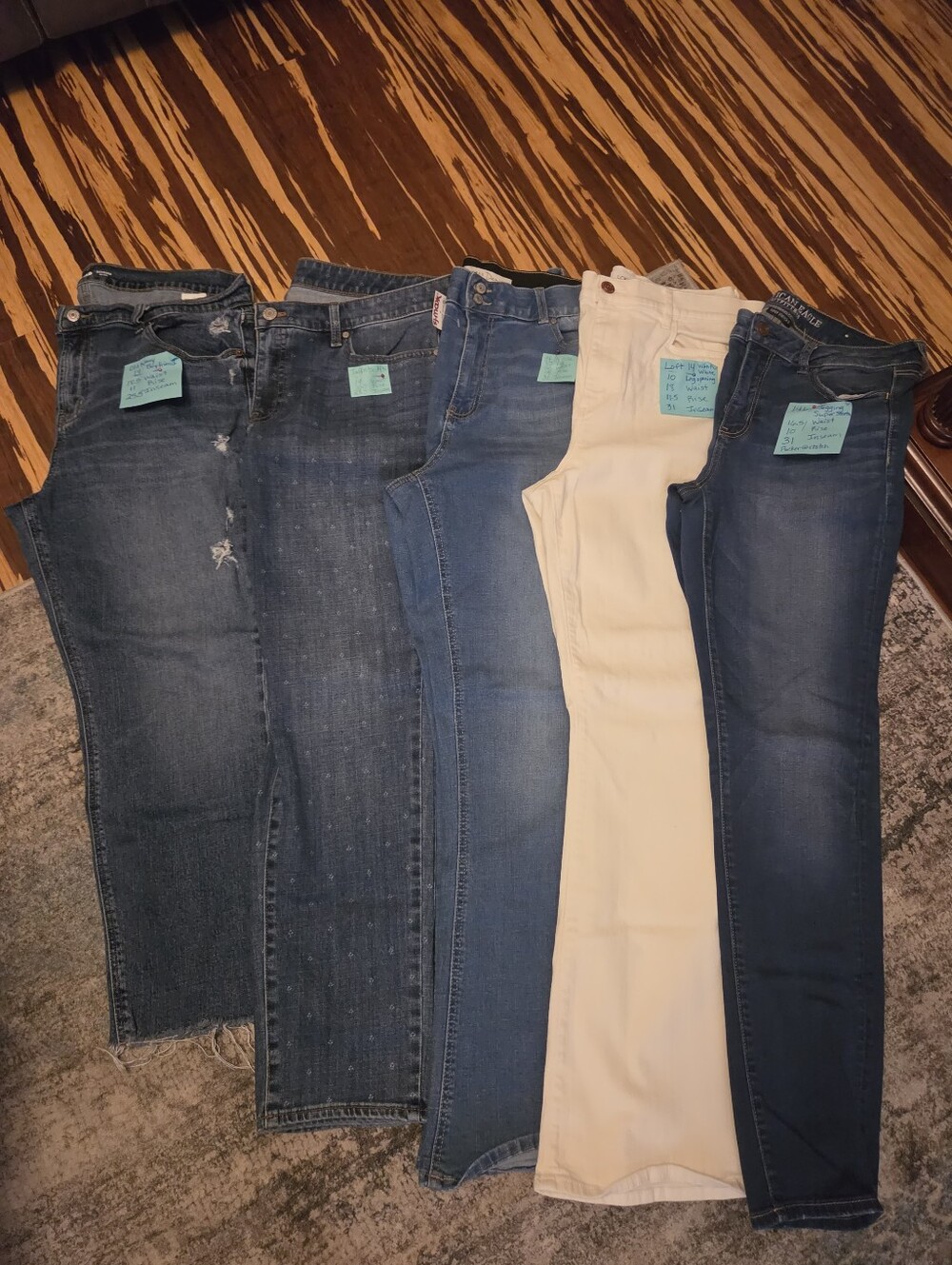 Bundle Of 5, Size 14, Old Navy, Loft, Talbots, Cato, And American Eagle